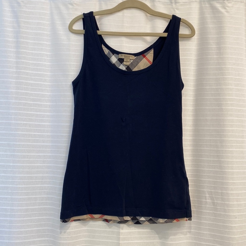 Gently worn Burberry tank